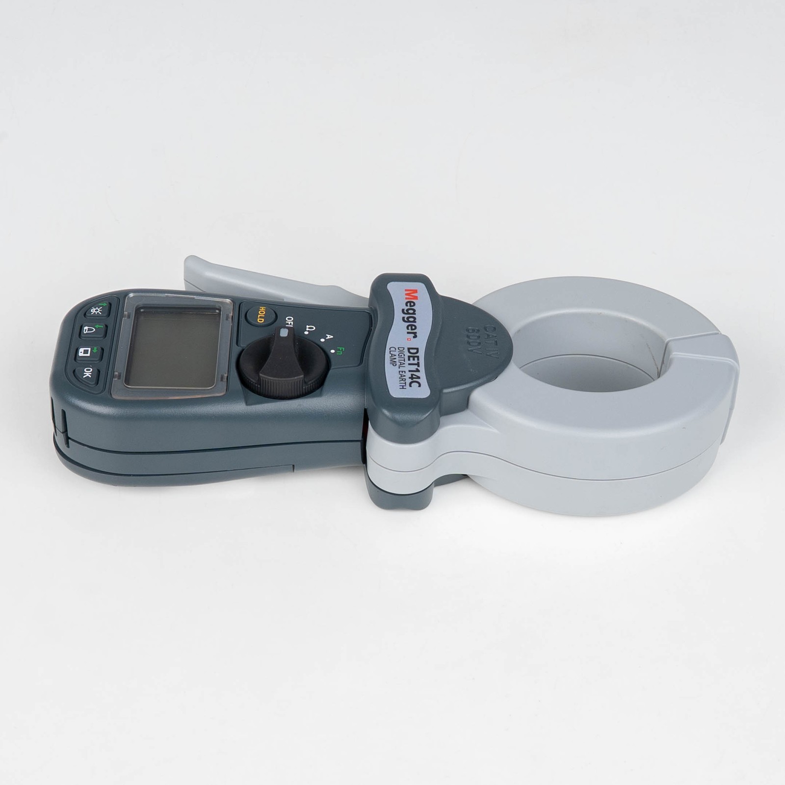 Megger DET14C Digital Earth Clamp-On Ground Resistance Meter 50mΩ to 1500Ω