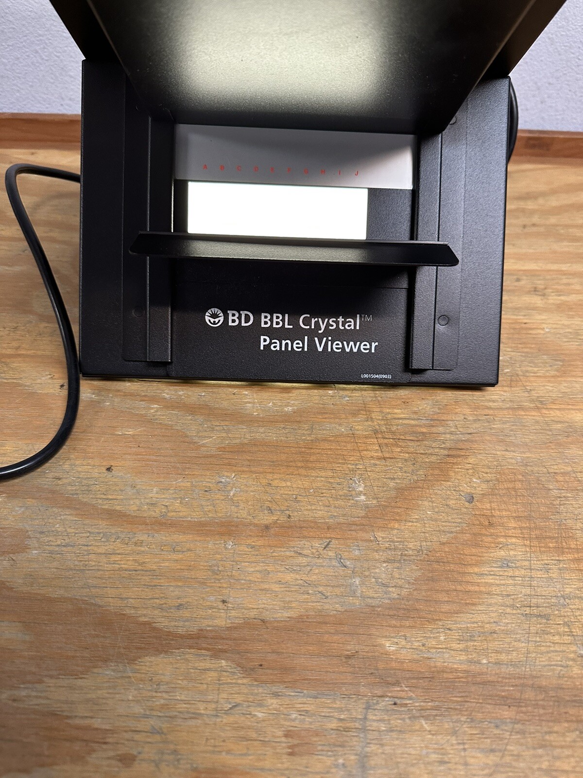 Becton Dickinson BBL Crystal Panel Viewer 245031 for Crystal ID System