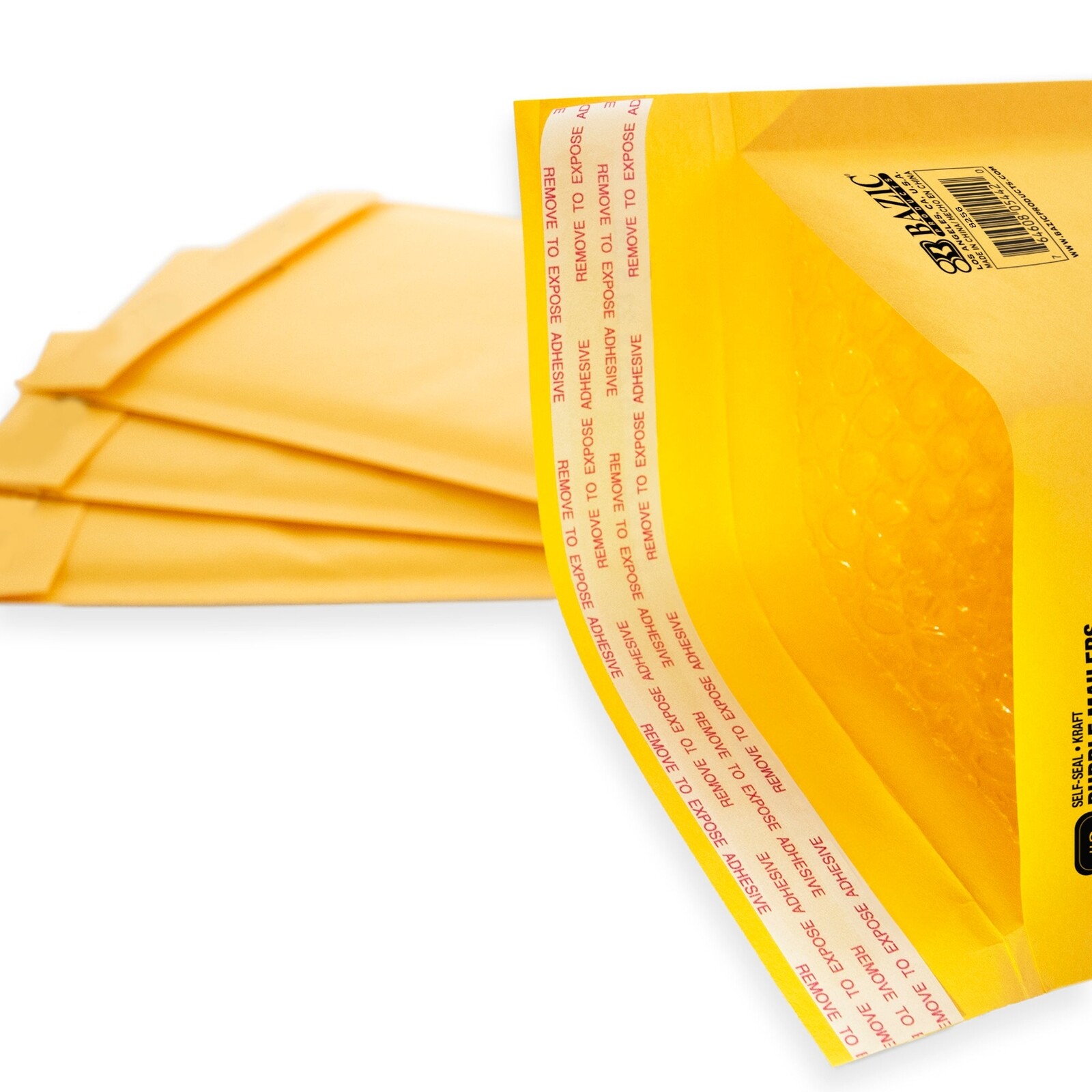 BAZIC 8.5″ X 11.25″ (#2) Self-Seal Bubble Mailers-pack of 25