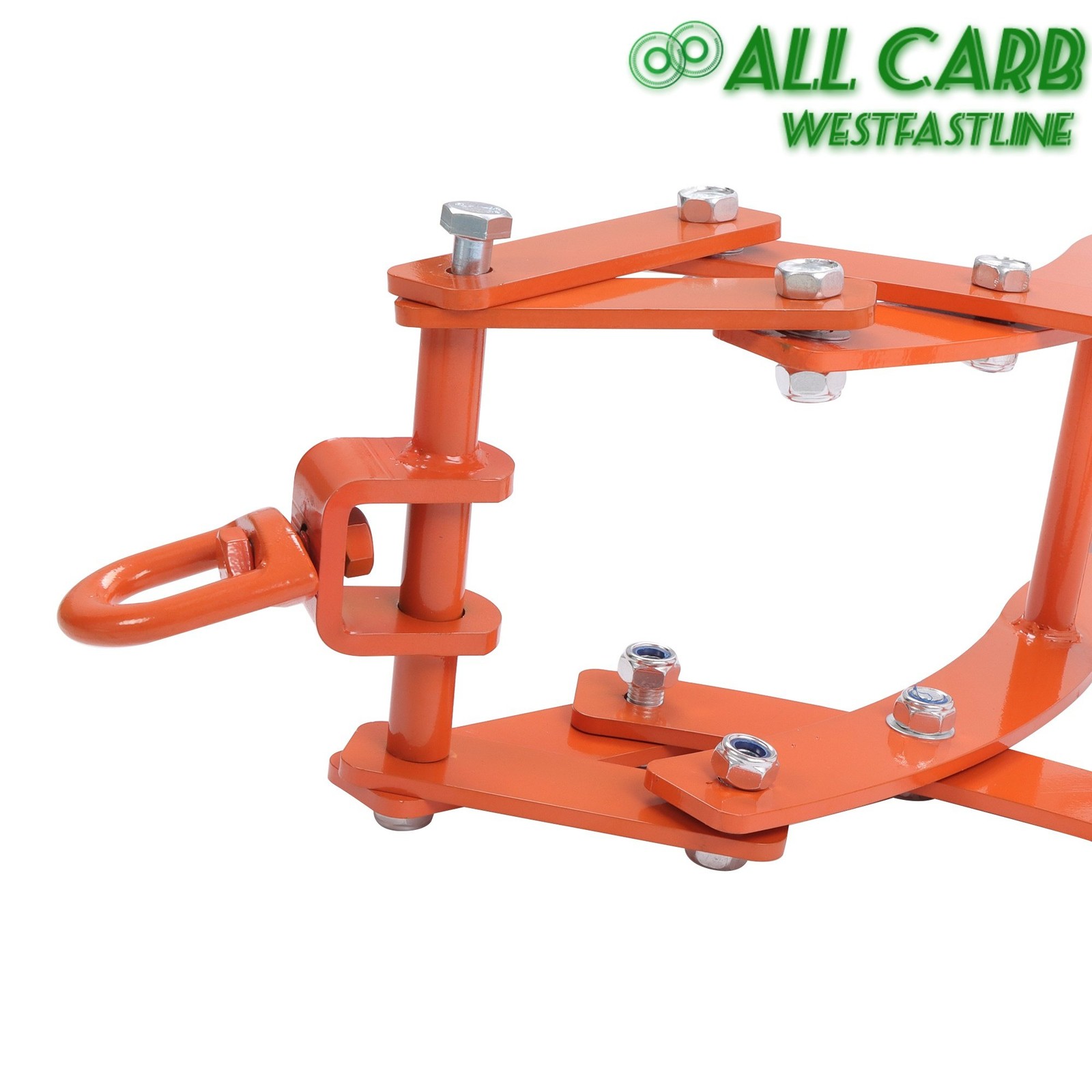 Log Lifting Tongs 4 Serrated Claw Heavy Duty Steel Swivel Dragging Tongs 36″