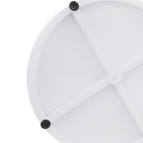 360° Rotating Free Standing Clothing Display Rack – 55.1in Round Design