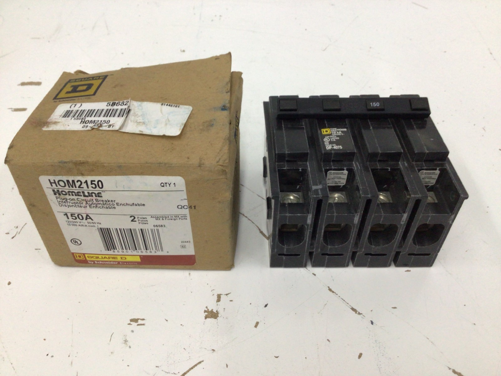 NIB – Square D – HOM2150BB – Mini Branch Circuit Breaker From Schneider Electric
