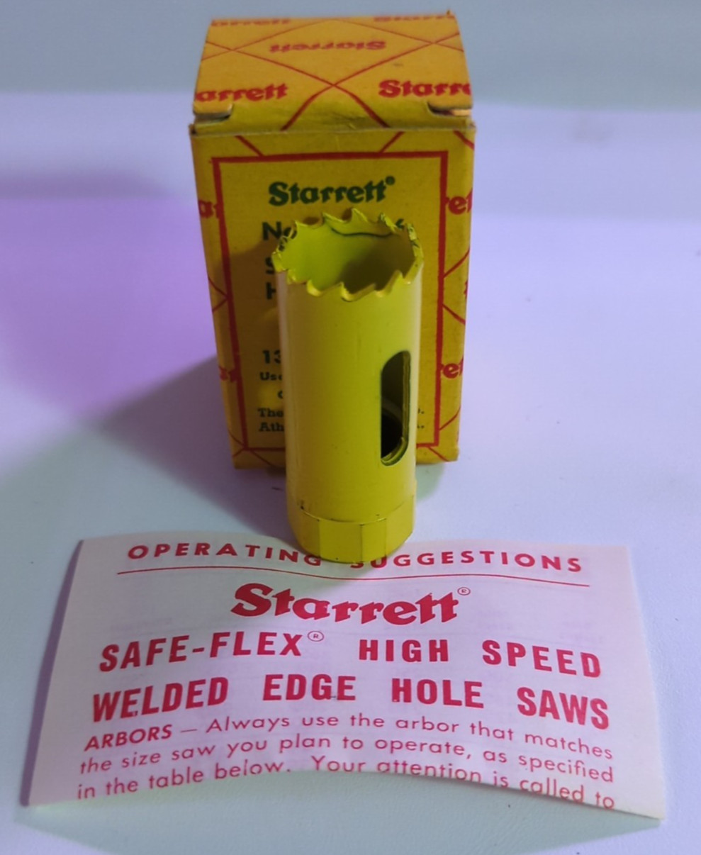 Starrett Hole Saw H1036 EDP55082 Variable Pitch 13/16″ (21mm)