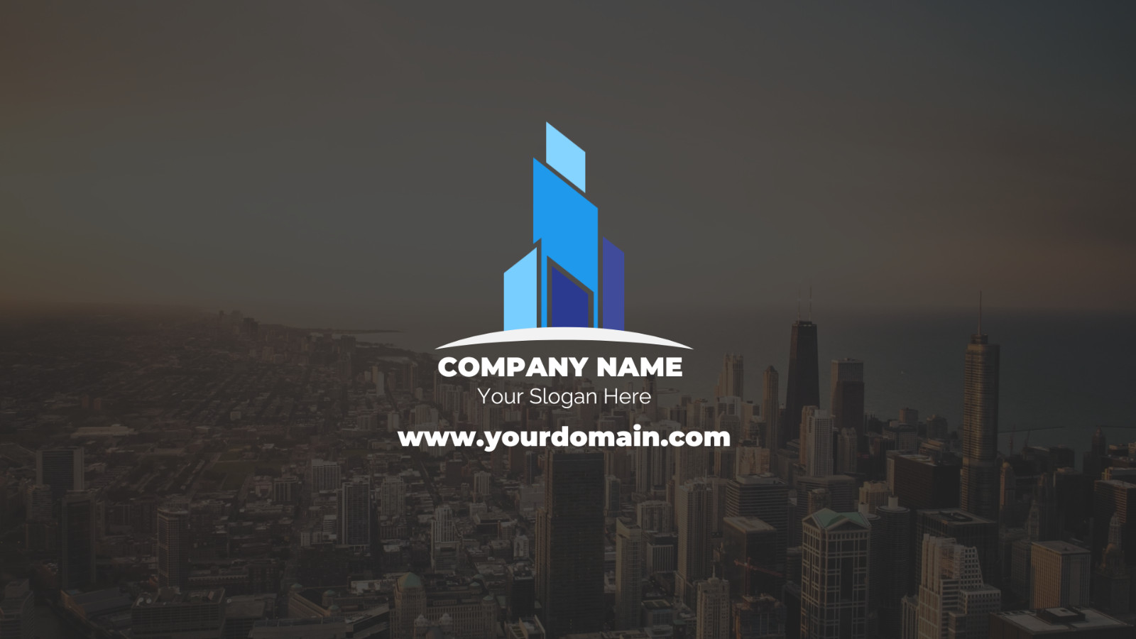 Horizontal Video Canva Template – Architech promo video