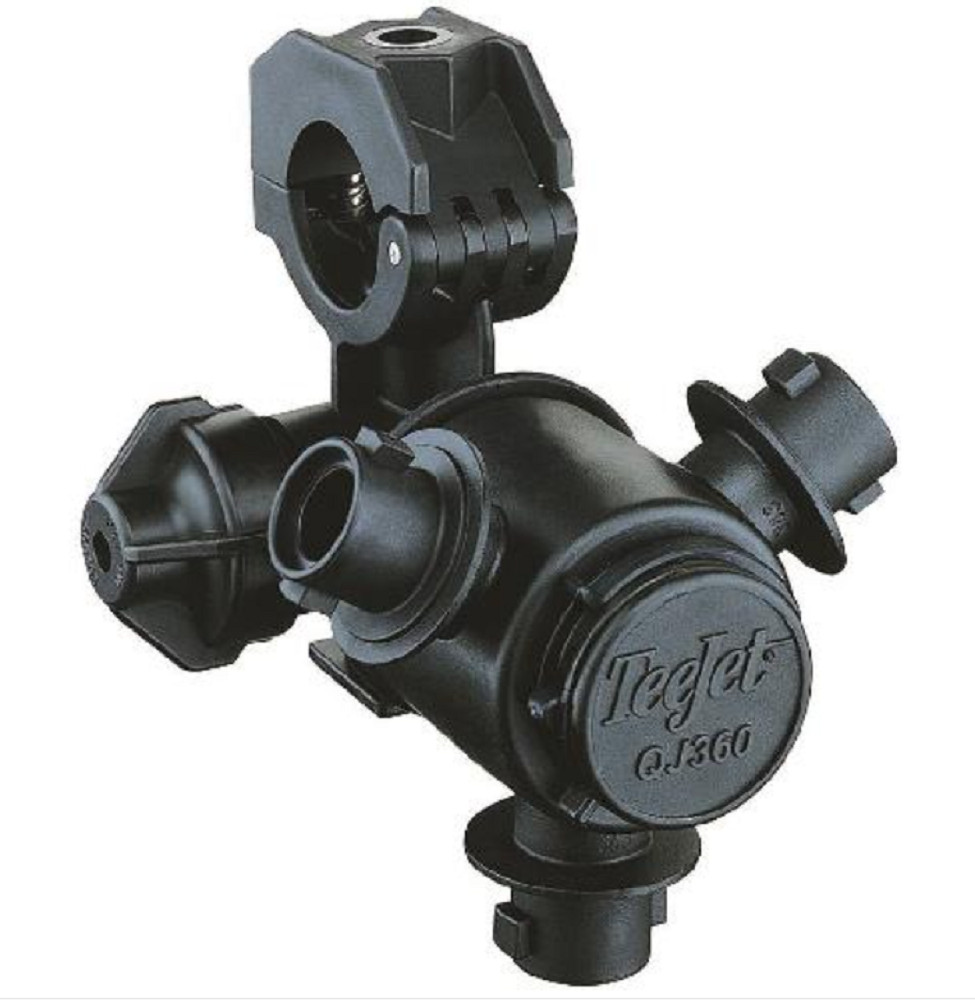 QJ363C-1-NYB TeeJet Nozzle Body for 1″ Wet Booms – 3 Spray Outlet