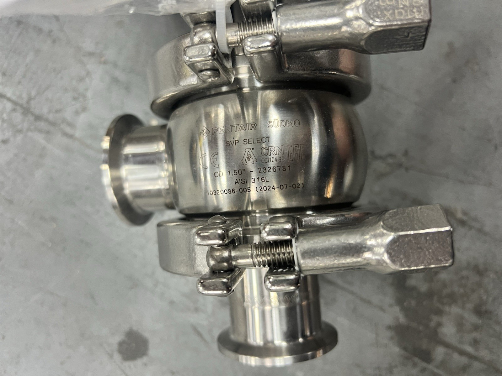 New NOS Pentair Sudmo 2312974-08-21 Intellitop 2.0 Control Valve