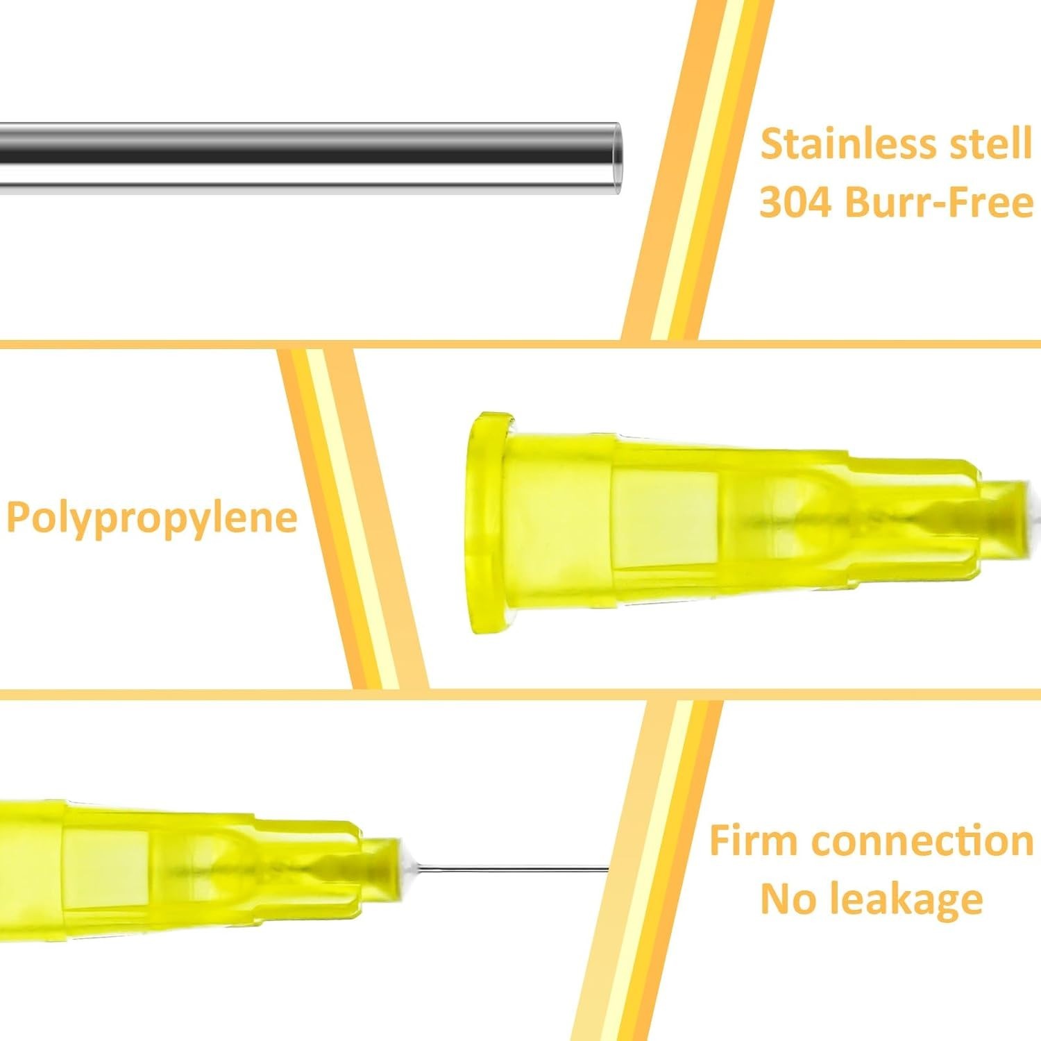 100 Pack 30 Ga Disposable Needles – Precise Dispensing for Science & Industry