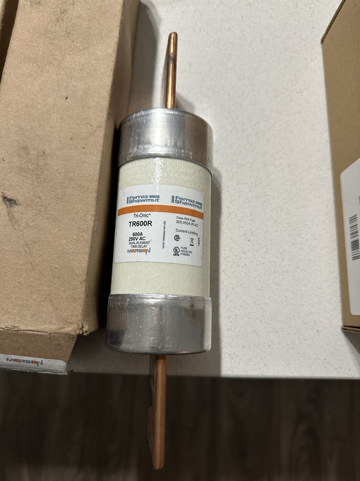 Mersen TR600R. 600A Electrical Fuse 250v, Class RK5
