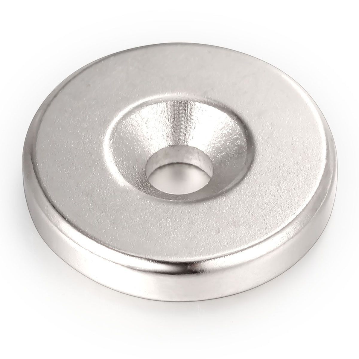 Countersunk Ring Round Disc Strong N35 Magnets Rare Earth Neodymium w/ Hole 5mm