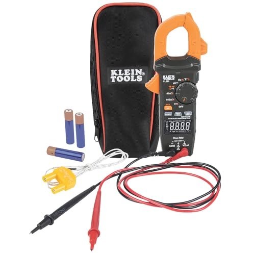 CL390 AC/DC Digital Clamp Meter, Auto-Ranging, 400 Amp, NCVT Tester, Hi-Viz LCD
