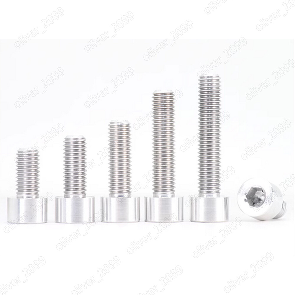 Aluminum Alloy 7075 Hex Socket Bolts Cap Head Screws M8 DIN912