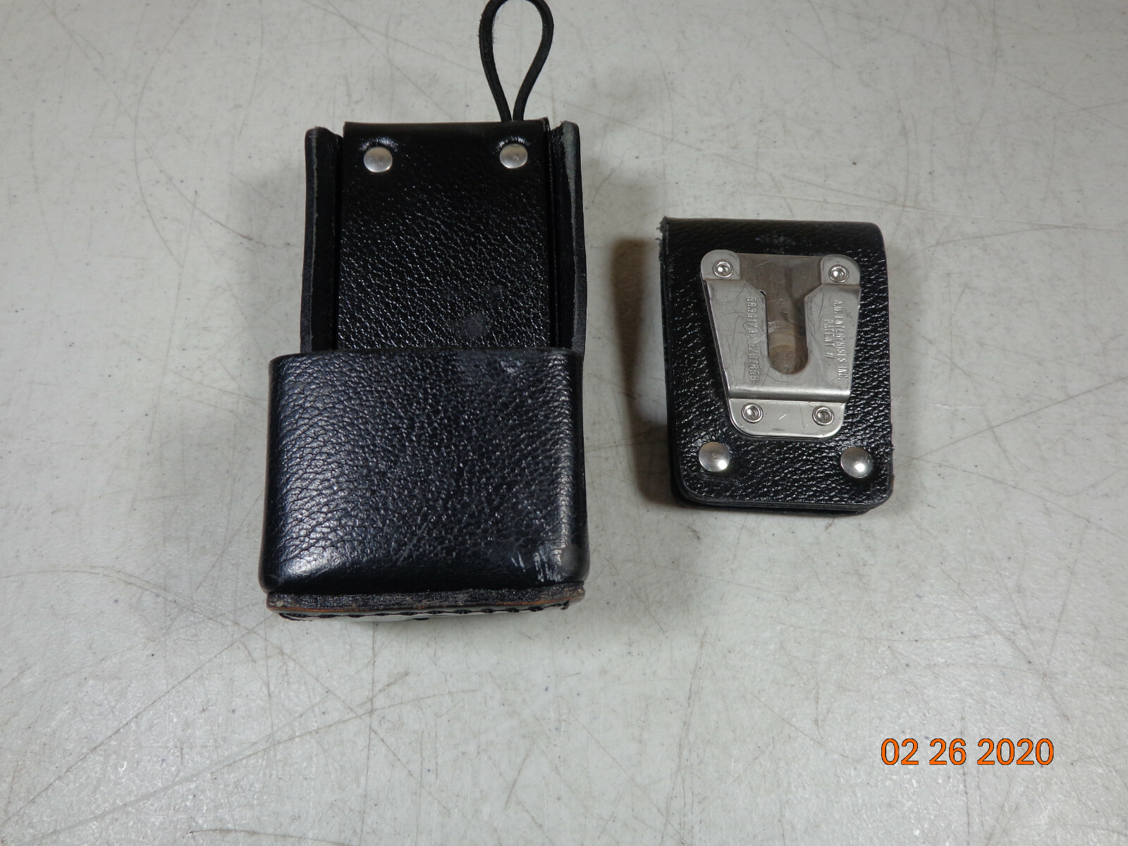 Motorola XPR XPR6550 VHF XPR7580e 800/900 XPR7550 UHF Radio Leather Holster #B