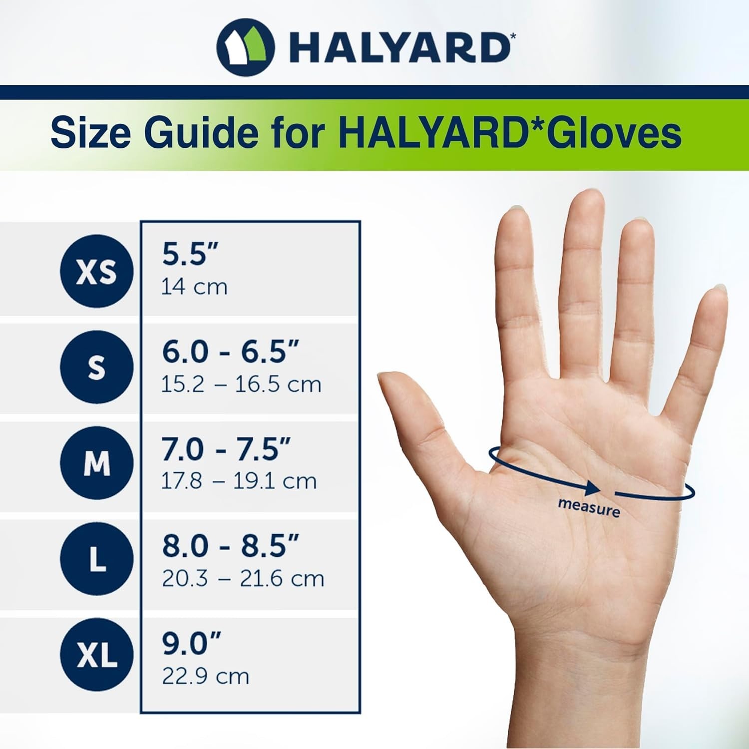 10 Boxes – Halyard Sterling Powder FreeNitrile Exam Gloves – Sizes: S, M, L, XL