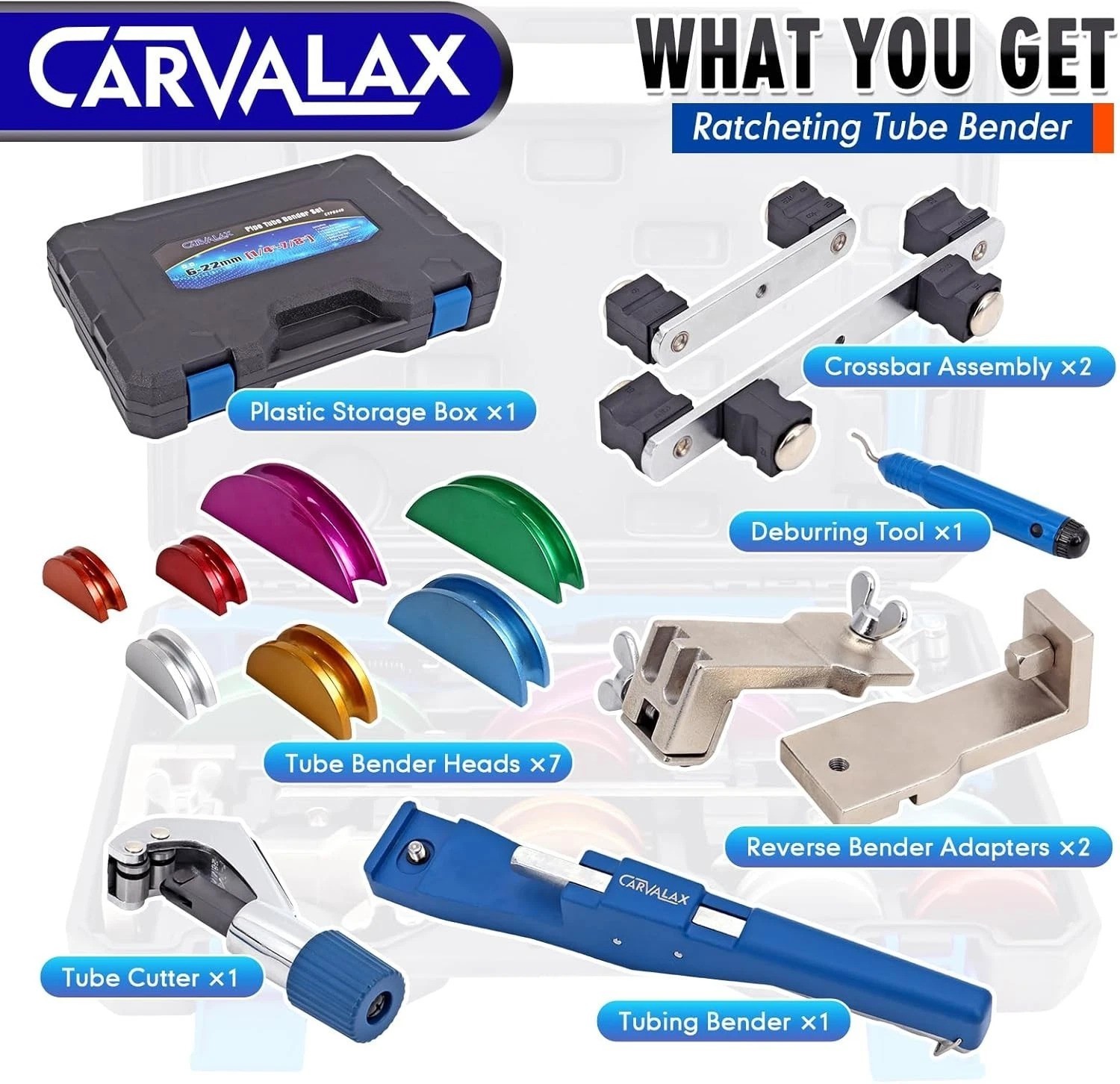All-Inclusive HVAC/Hydraulic Tube Bender Set-