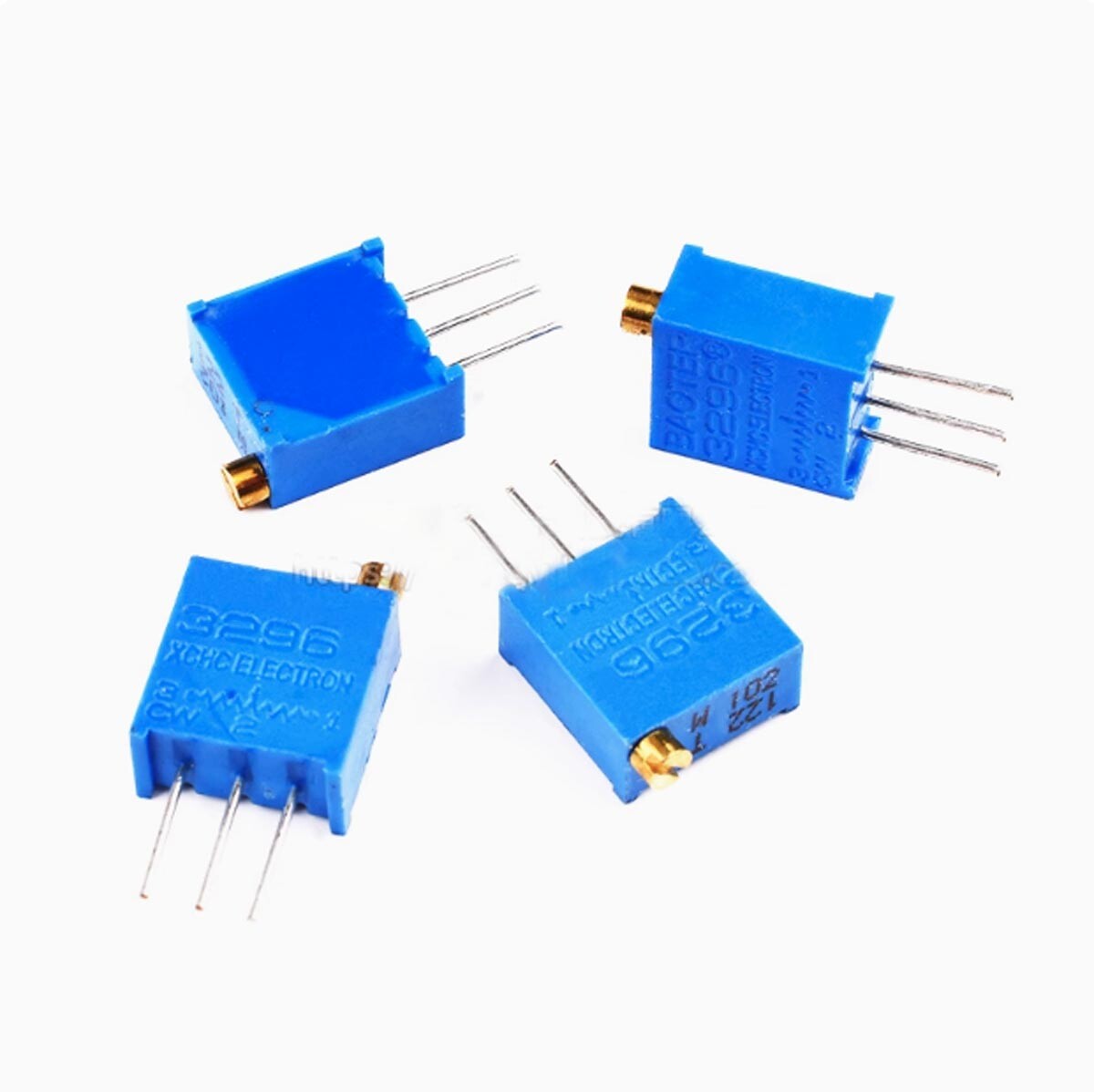 3296W Multiturn Variable Resistor Potentiometer, Preset, Trimmer, Pot 100Ω – 2MΩ