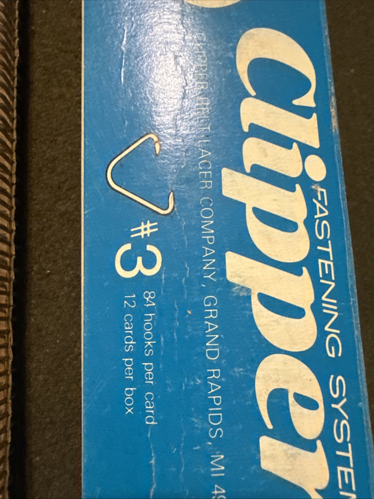 Vintage Clipper Belt Fasteners #3 for 3/16 -7/32” Belt USA 🇺🇸 New NOS