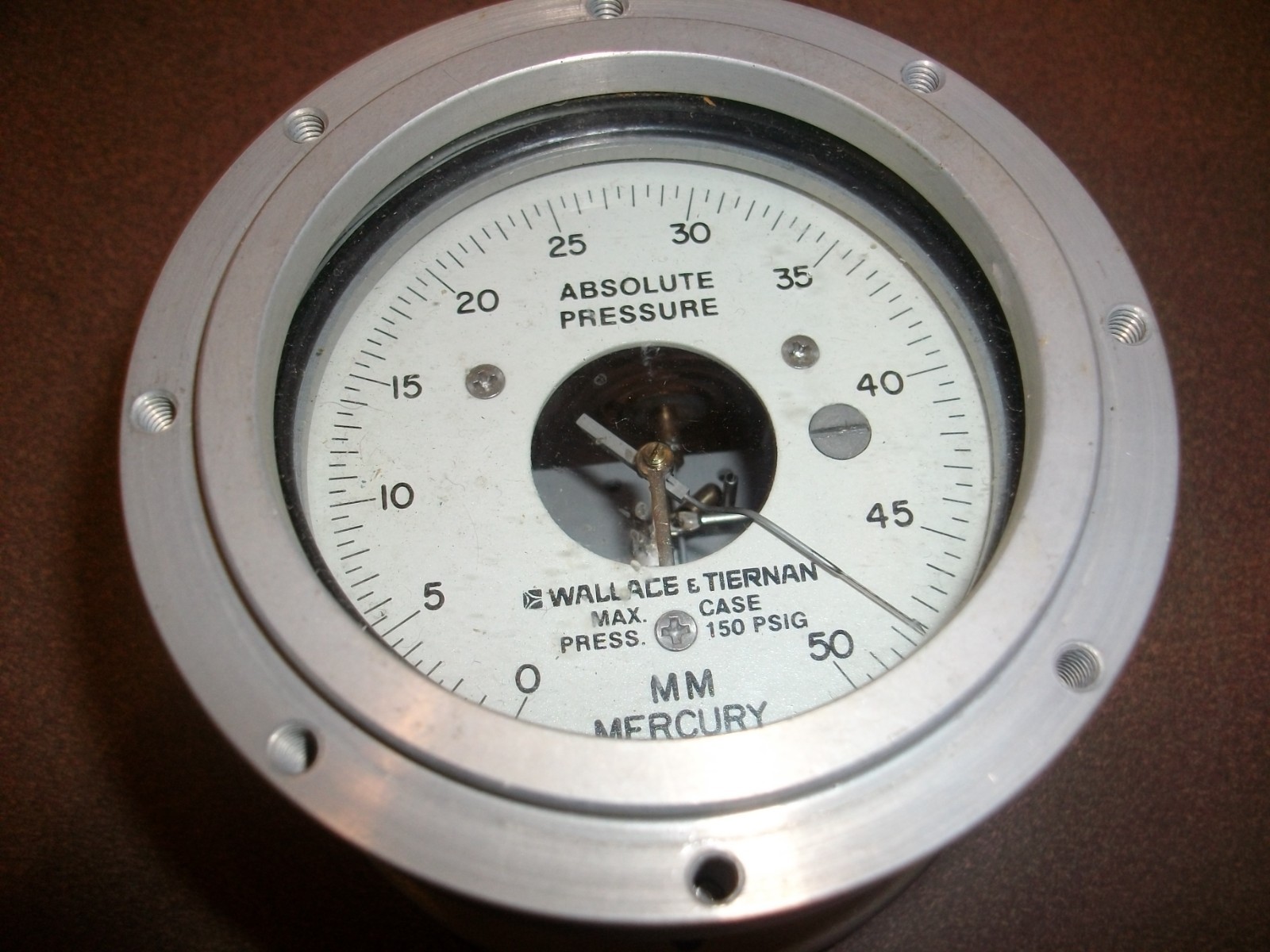 Wallace and Tiernan pressure gauge 61D-1D (parts only)