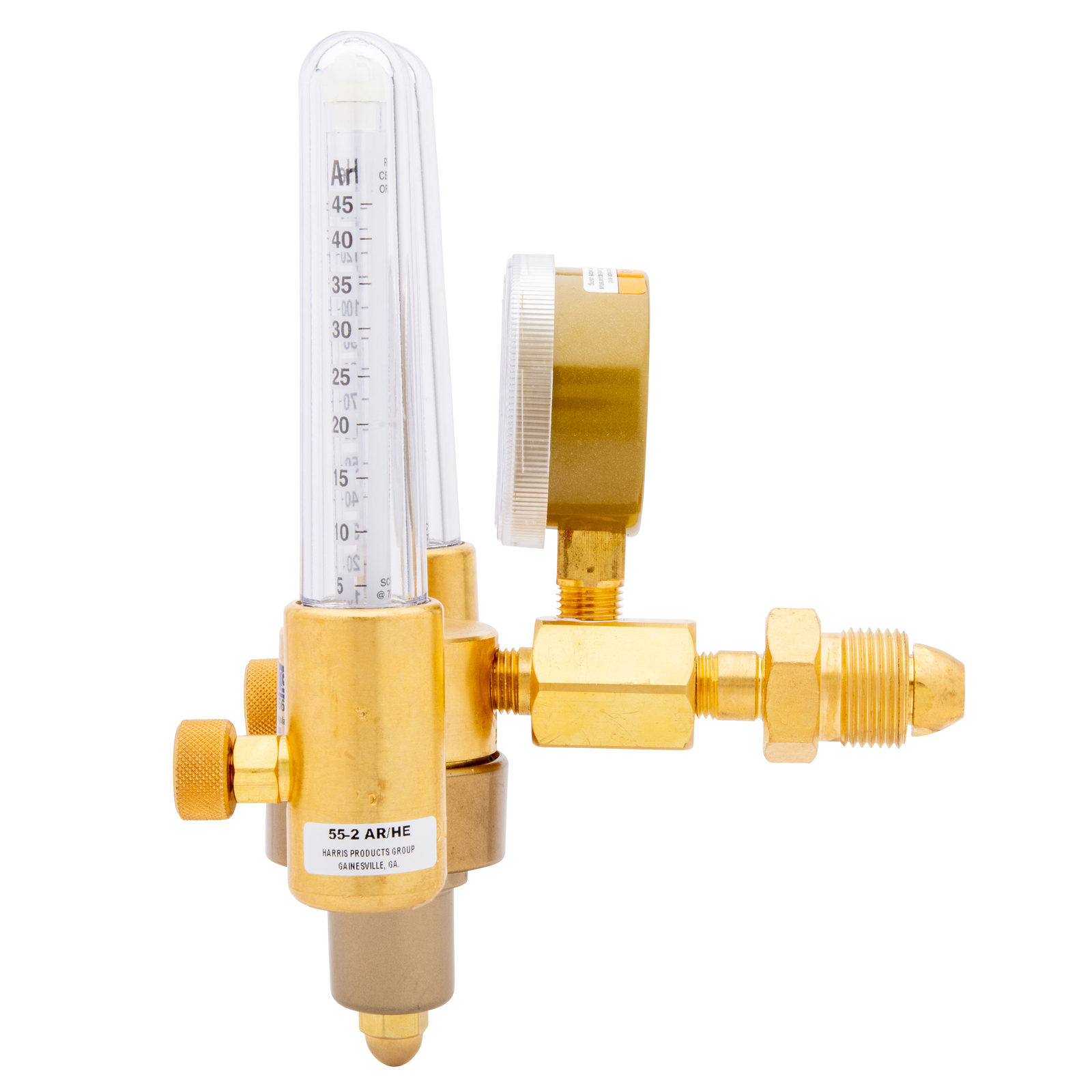 Harris Model 356-Ar-He-580 Dual Flowmeter Regulator 3100140