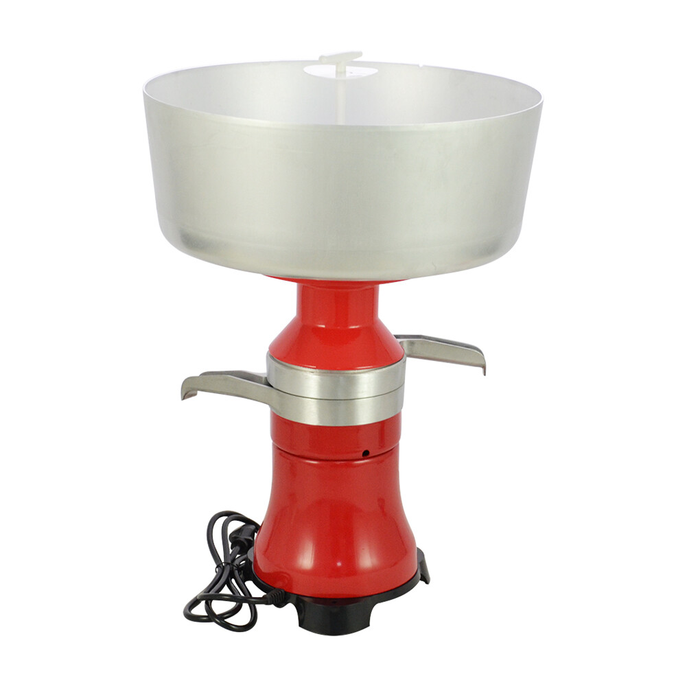 Electric Fresh Milk Cream Centrifugal Separator Anti-rust 100L/H Speed Adjustabl