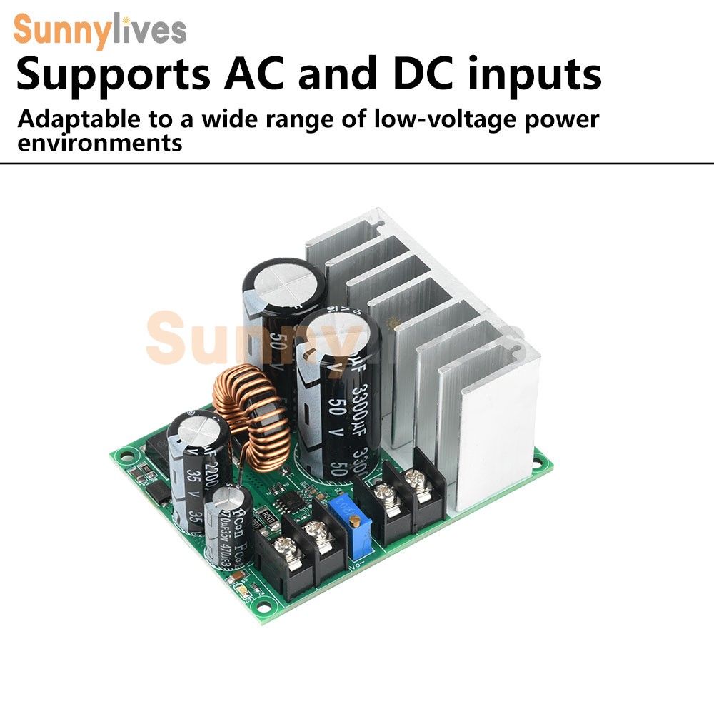 AC 5-25V/DC 8-38V To DC 3.3-32V Buck Power Module Adjustable Voltage Regulator