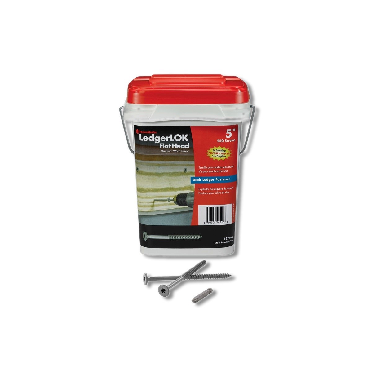 FastenMaster LedgerLok 14×6 in Flat Head Structural Screws FMLLF005B-250