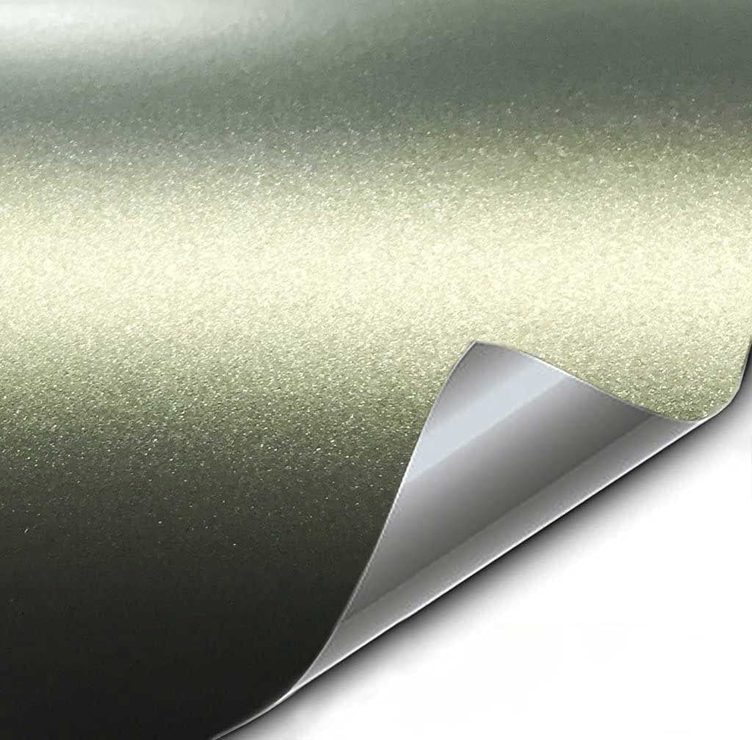 VViViD+ Premium Vinyl Wrap Film (1ft x 5ft, Matte Metallic Dark Green)