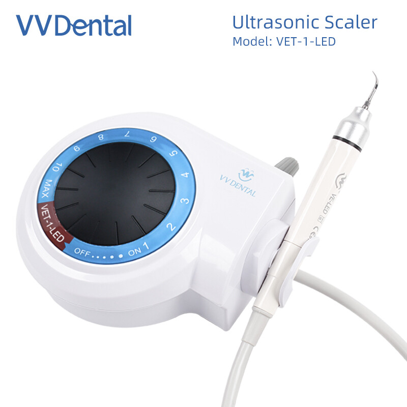 Dental Ultrasonic Piezo Scaler Led Dental Scaler Ultrasonic Veterinary with 5Tip