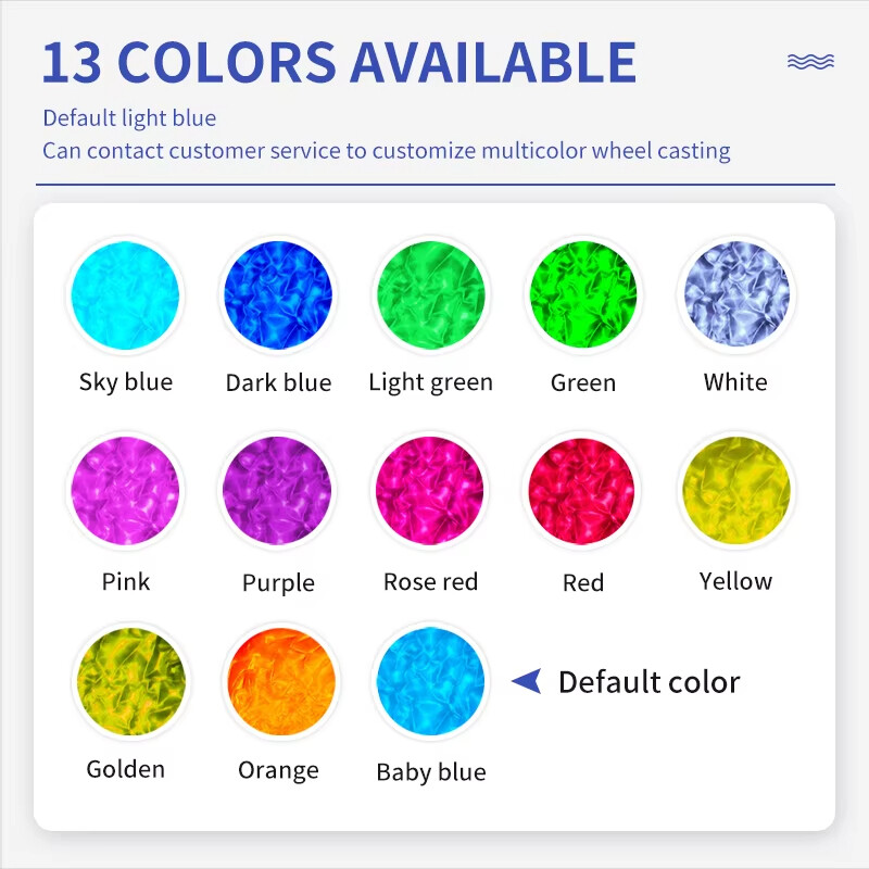 40W-600W 5-Color Cycling IP67 Water Wave Ripple Dynamic GOBO Projection Light