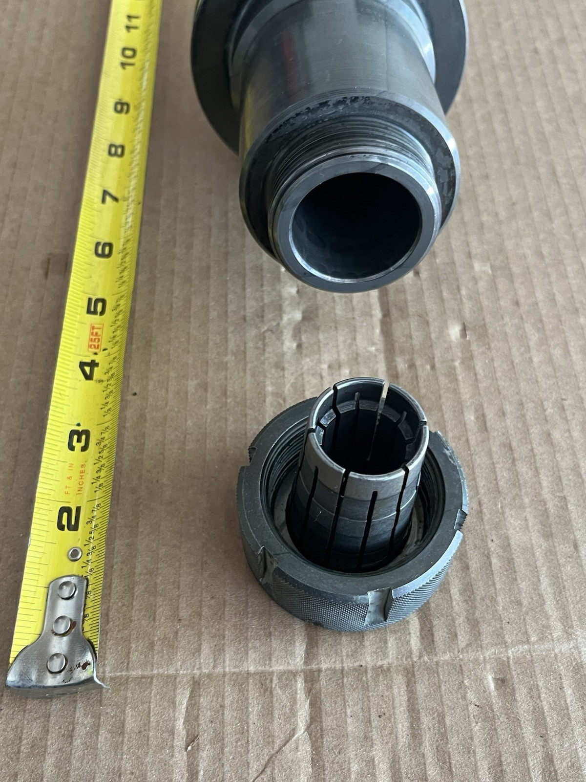Carboloy Systems CAT50 Collet Chuck CV50-CC5.12-1000 CNC Tool Holder. #43. READ!