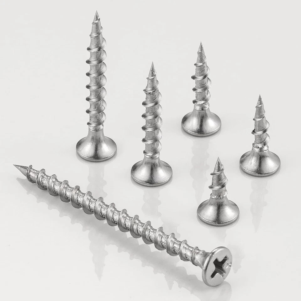 1 pounds#10X5″410 Stainless Steel Fastener Drywall Screws-Phillips with coars…