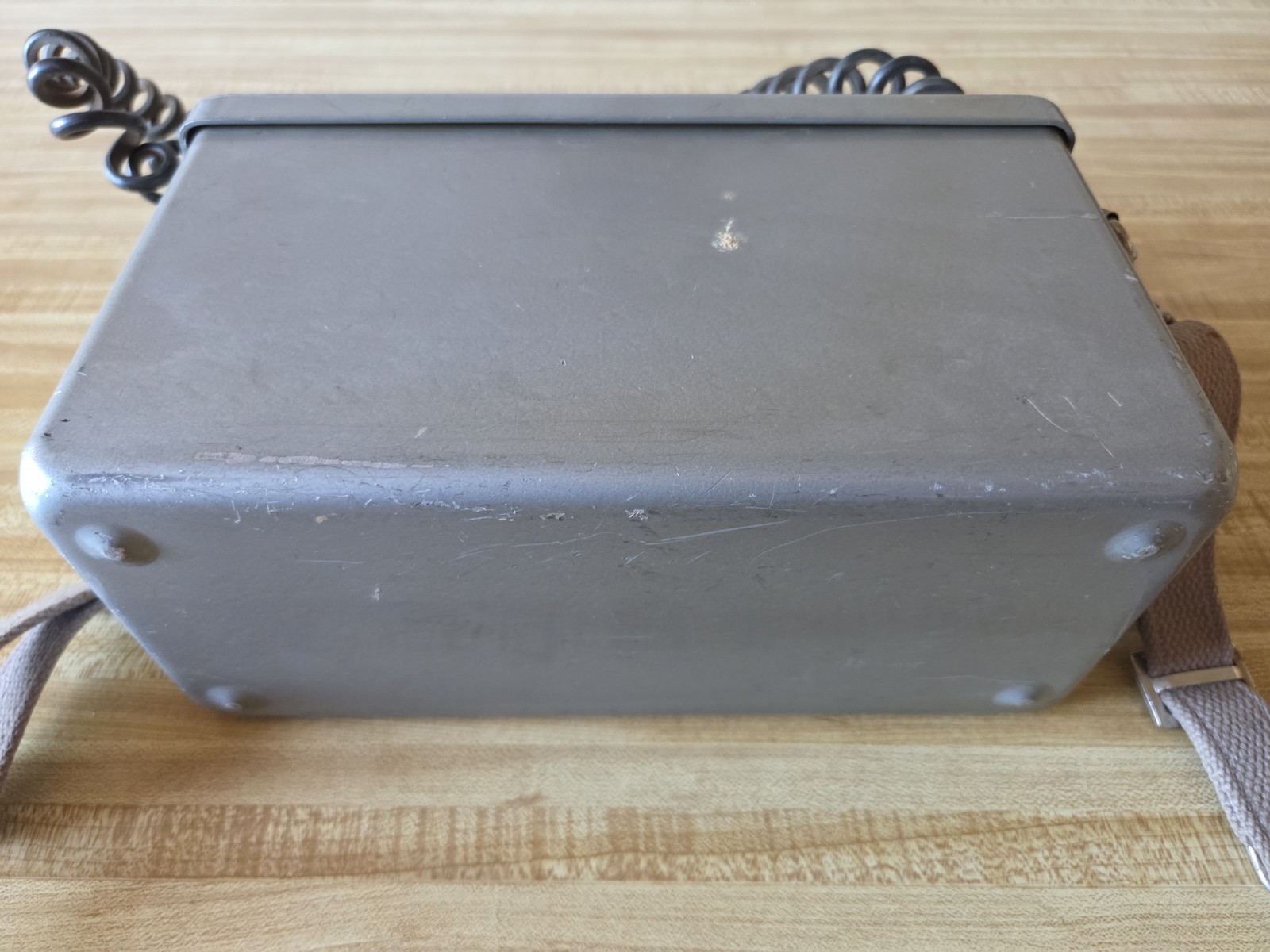 Technical Associates F-6 Geiger Counter Meter Radiation Detection Vtg Untested