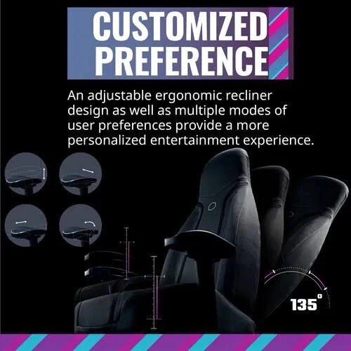COOLER MASTER SYNK X LUNAR GRAY GAMING IMMERSION HAPTIC CHAIR ERGONOMIC