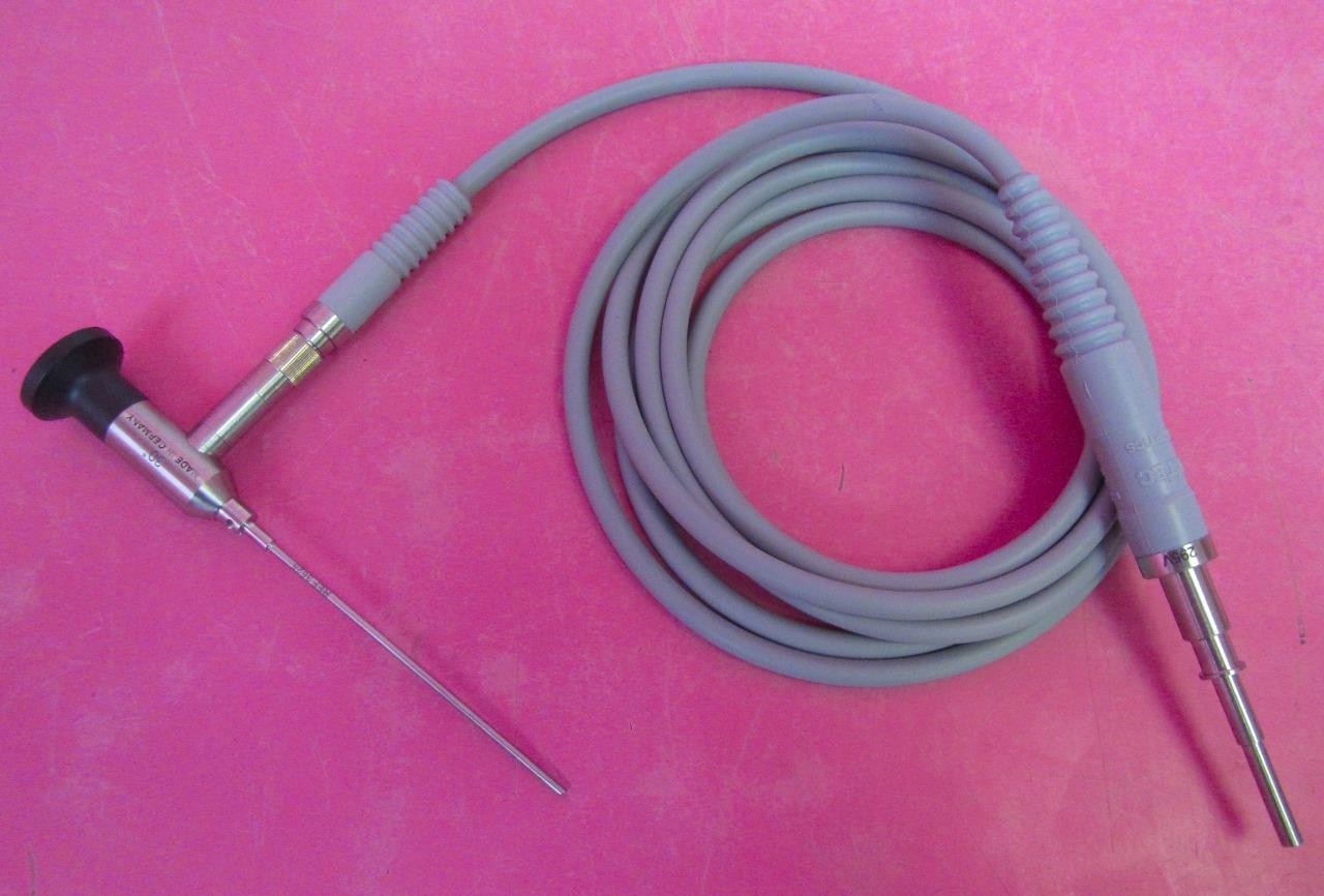 Dyonics 3625 2.7mm 30 Degree Small Joint Arthroscope w/ Luxtec Cable & Case