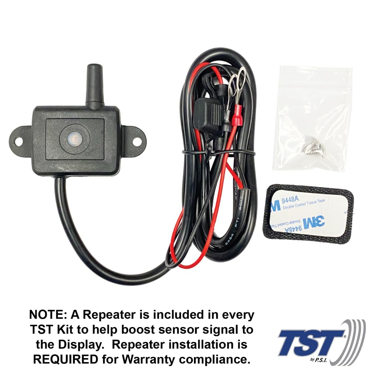 TST 770 Series TPMS – RV Tire Pressure Monitoring System 4 Flow Thru Sensors