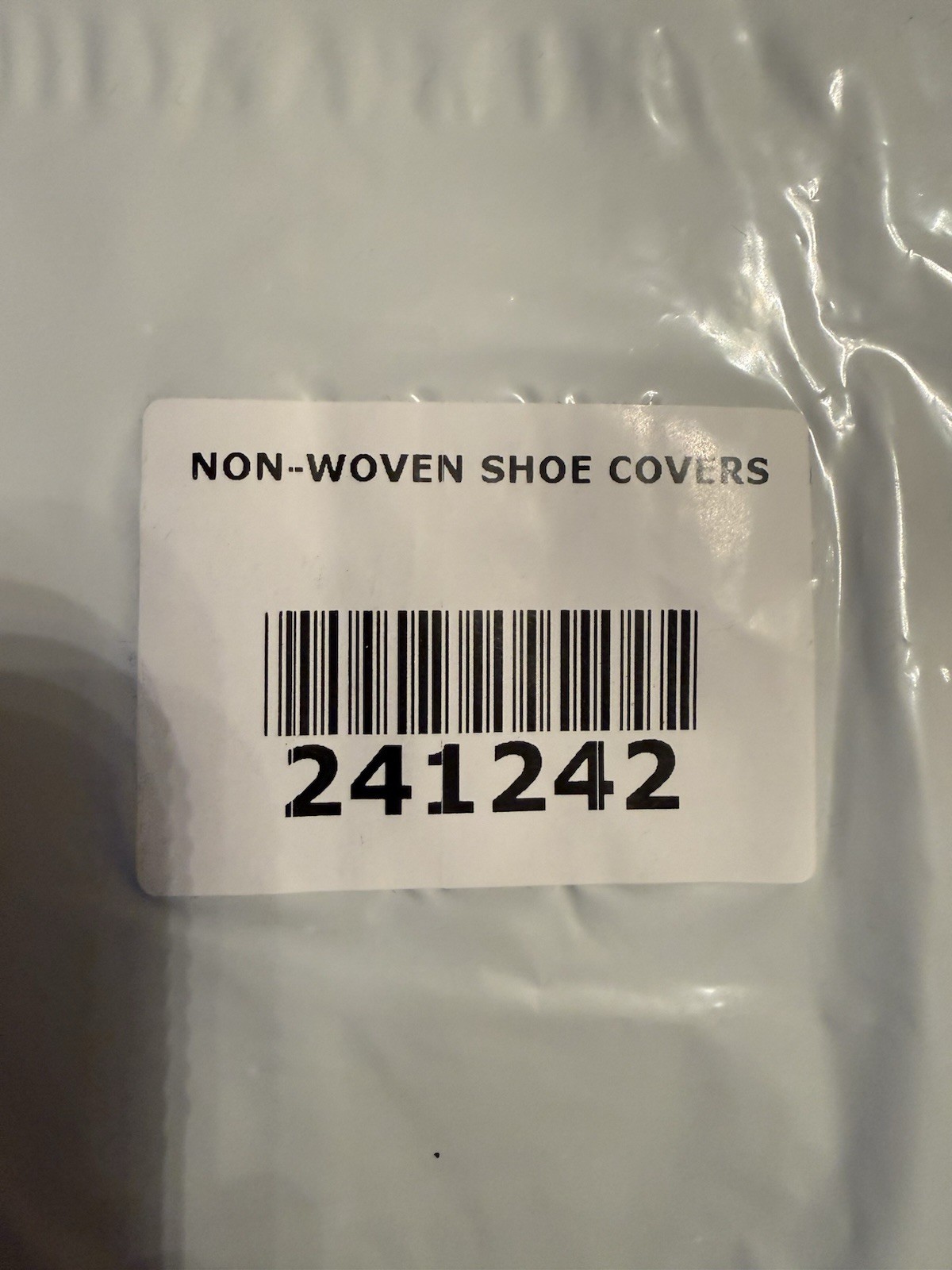 Blue Non-Woven Disposable Shoe Covers 241242 for Lab Dental Emergency