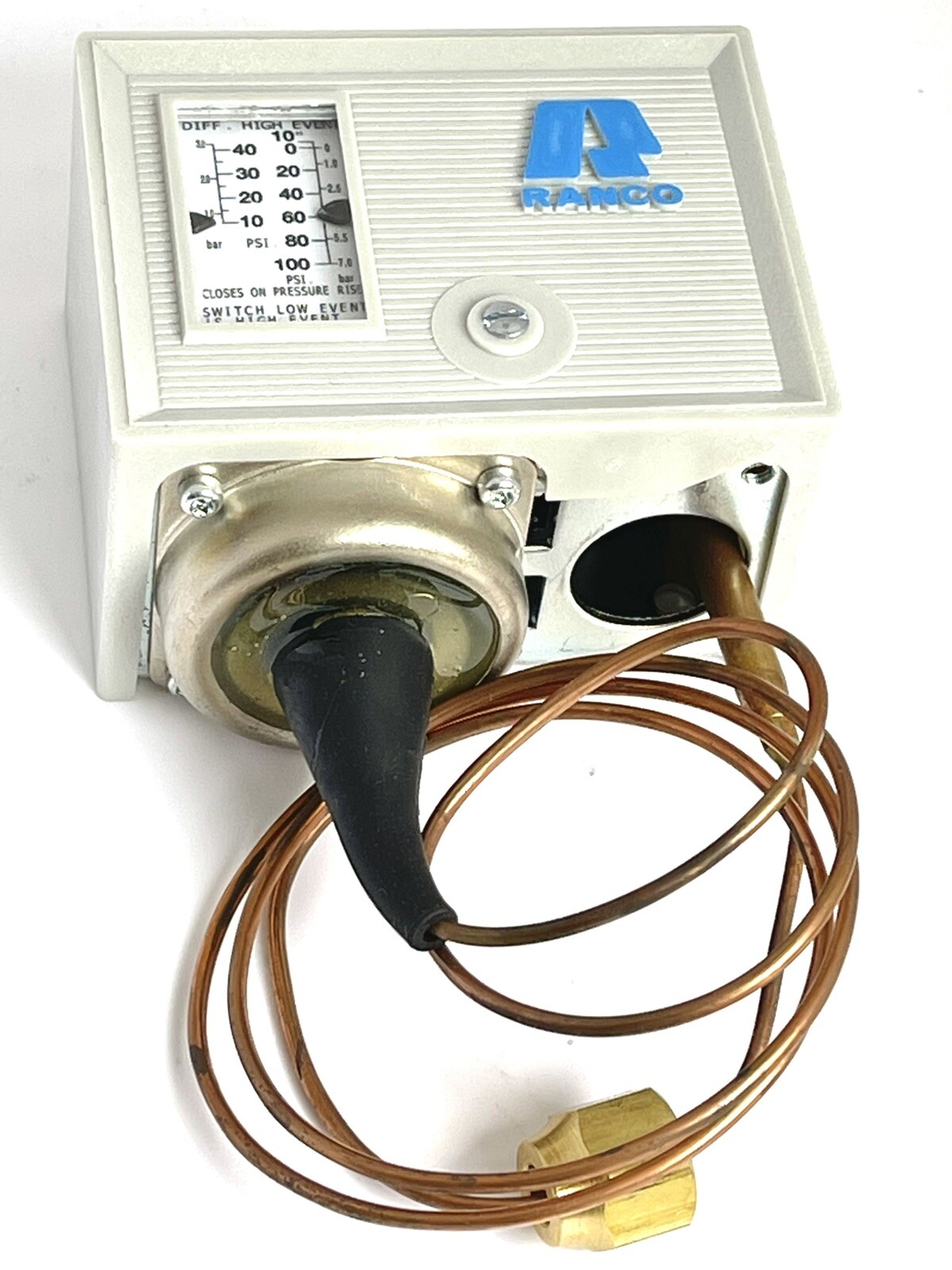 Ranco Low Pressure Refrigeration Control for 010-1483 PSI(10in-100) Dif-10in-40