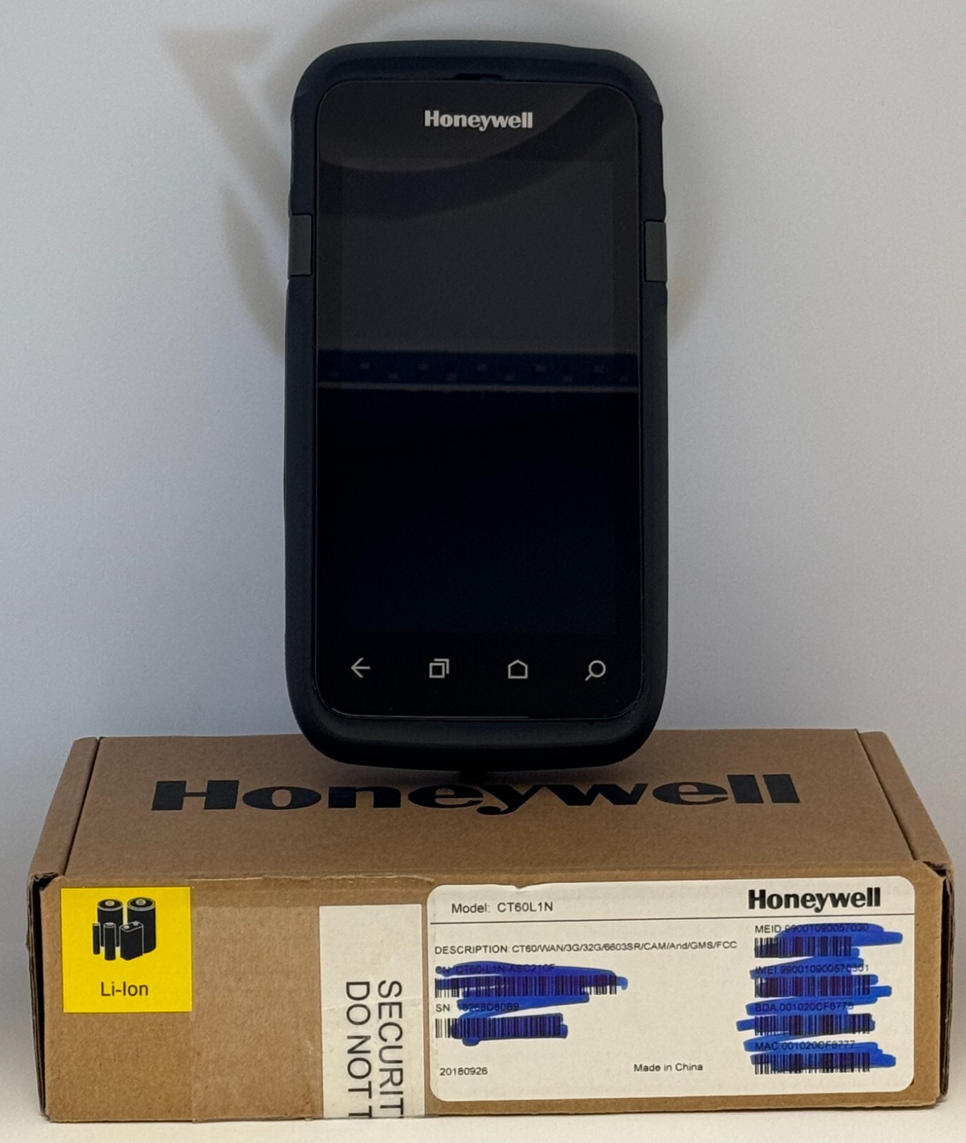 Honeywell Dolphin CT60 CT60-L1N-ASC210F Handheld Computer with Battery