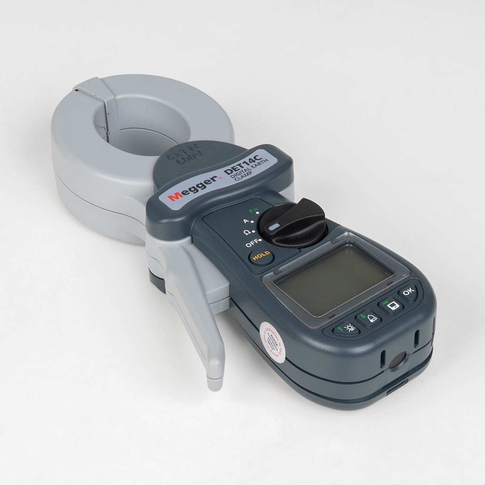 Megger DET14C Digital Earth Clamp-On Ground Resistance Meter 50mΩ to 1500Ω