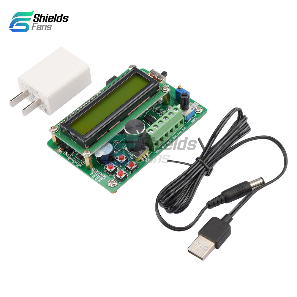 DDS Function 5MHz Signal Generator Module Sine/Triangle/Square Wave TTL Output D