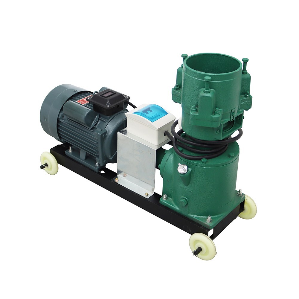 INTBUYING® Feed Pellet Machine 200KG/H Fodder Press Pelletizer 10mm Plate 220V