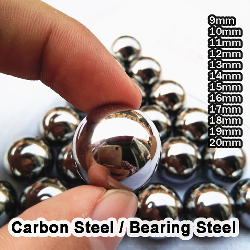 Solid Carbon Steel / Gcr15 Steel Ball Bearing 9 10 11 12 13 14 15 16 17 18 20mm