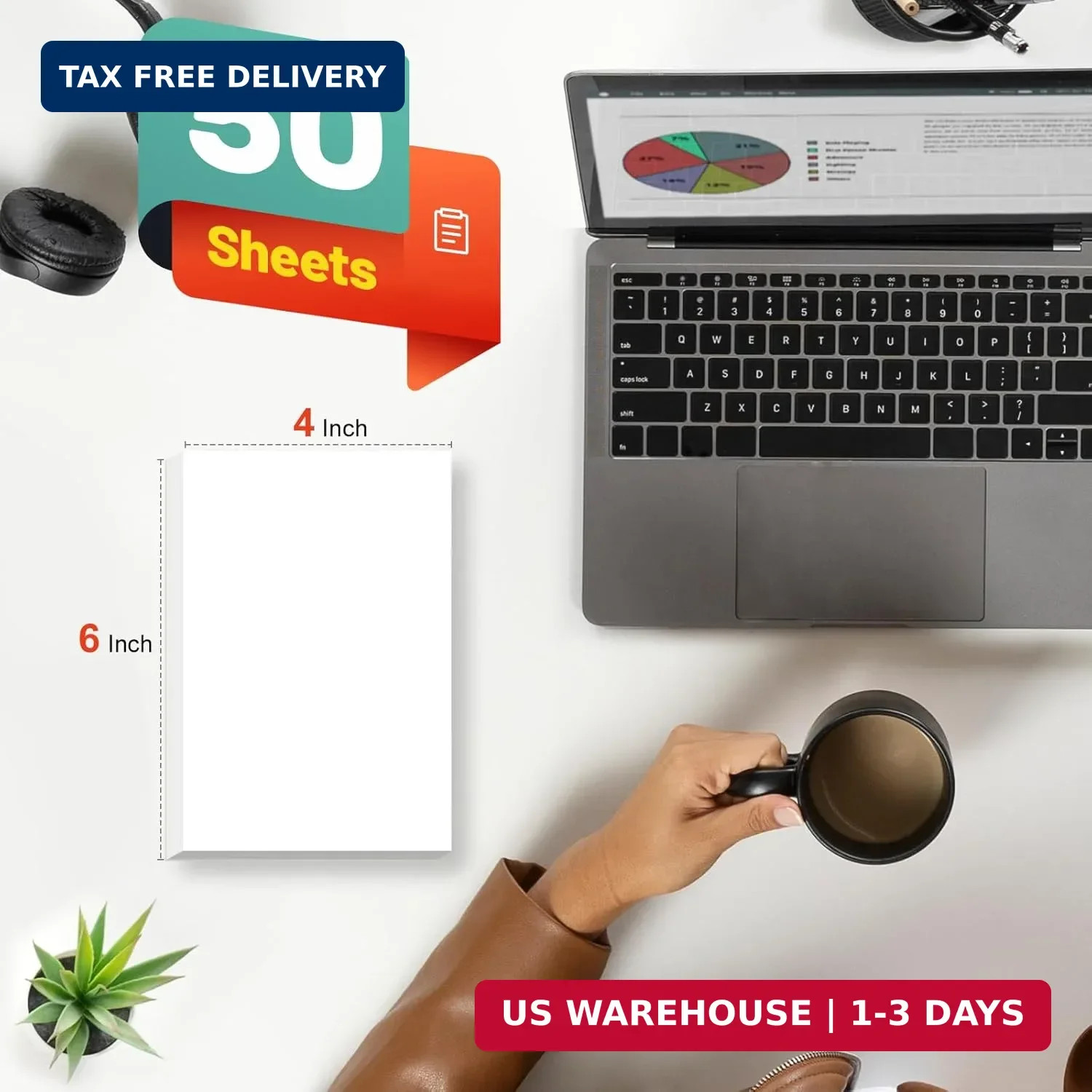 Note Pads – Memo Pads – Blank Scratch Pads – Small Notepad Writing Pads for Taki