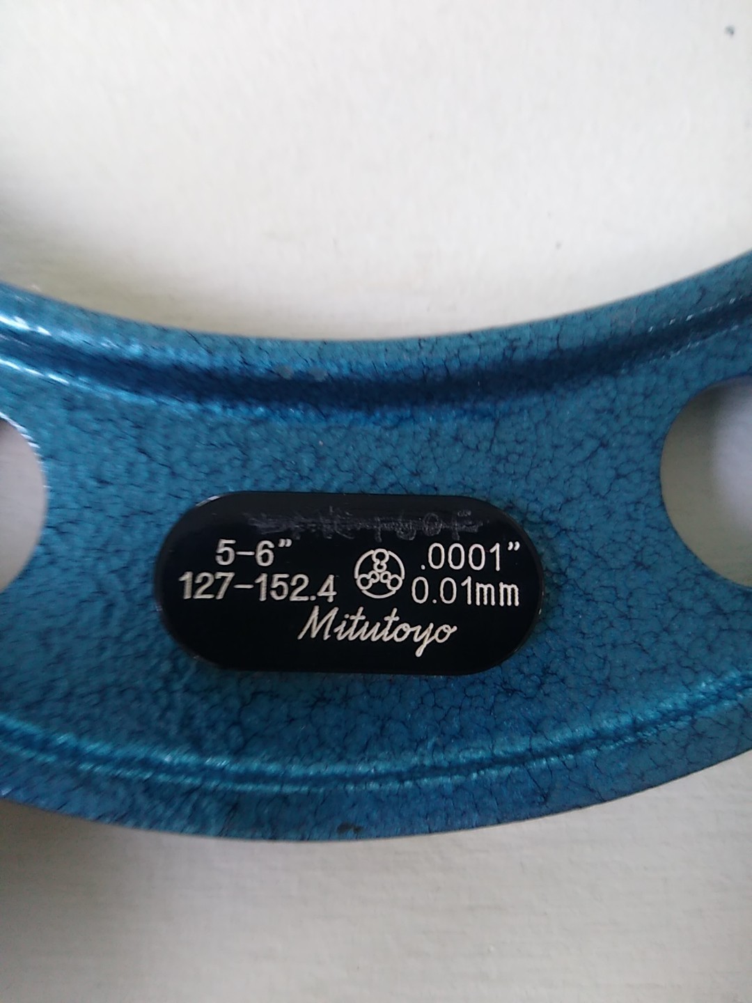 Mitutoyo Japan 4-5″ and 5-6″ Outside Micrometers Pair #159-215 & #159-216