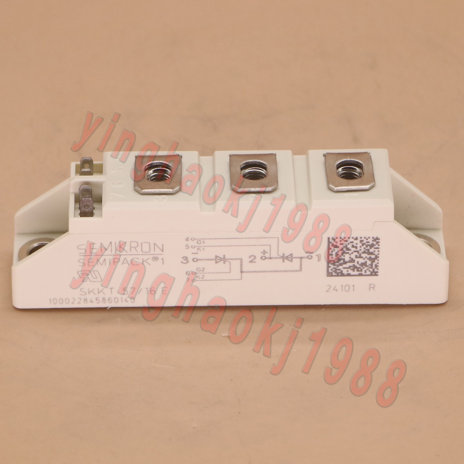 For SEMIKRON Power Module SKKT 57/16E SKKT57/16E SKKT57-16E New Free Shipping
