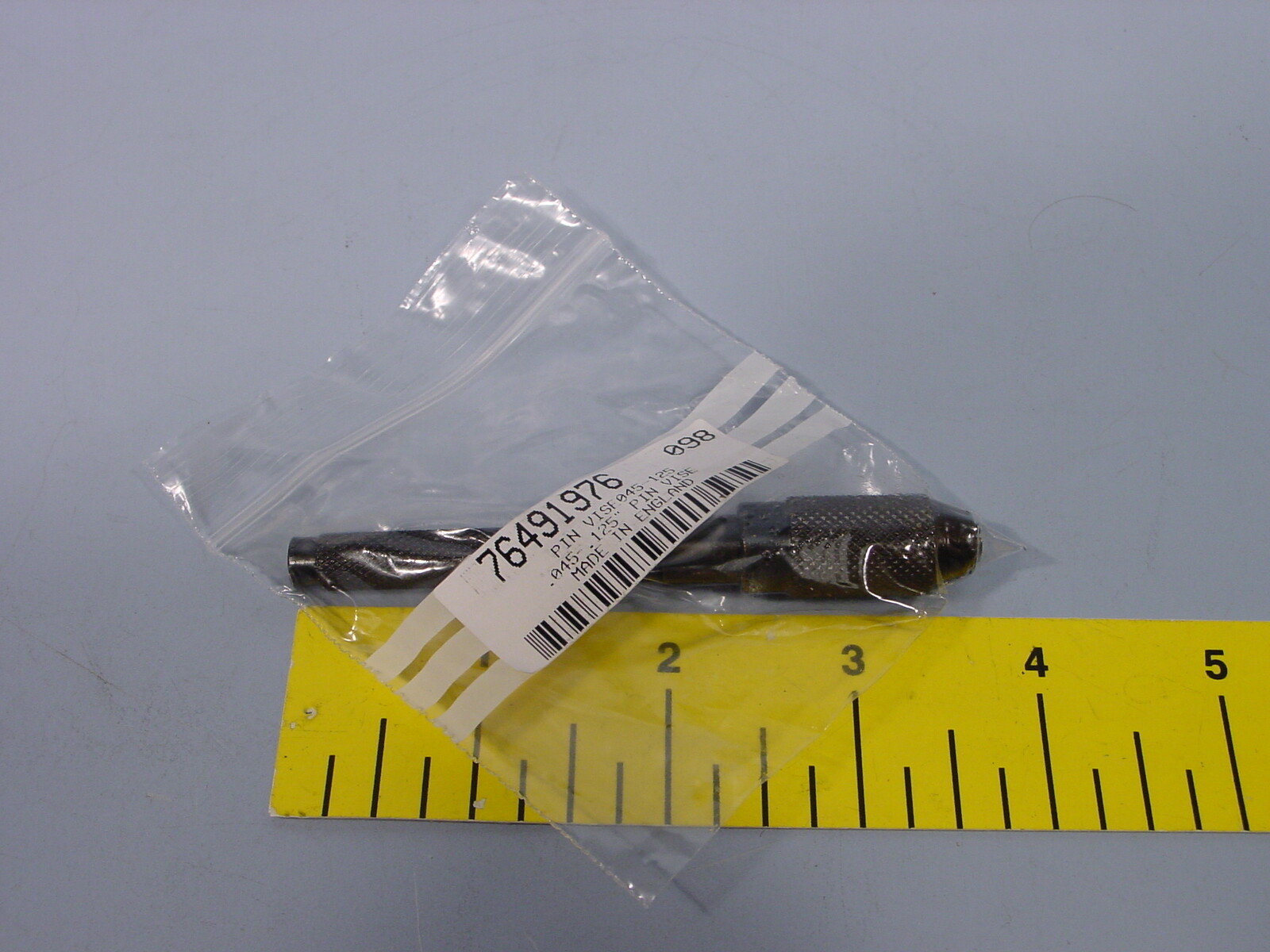 MSC 76491976 .045 to .125 Capacity, 95MM Total Length Pin Vice