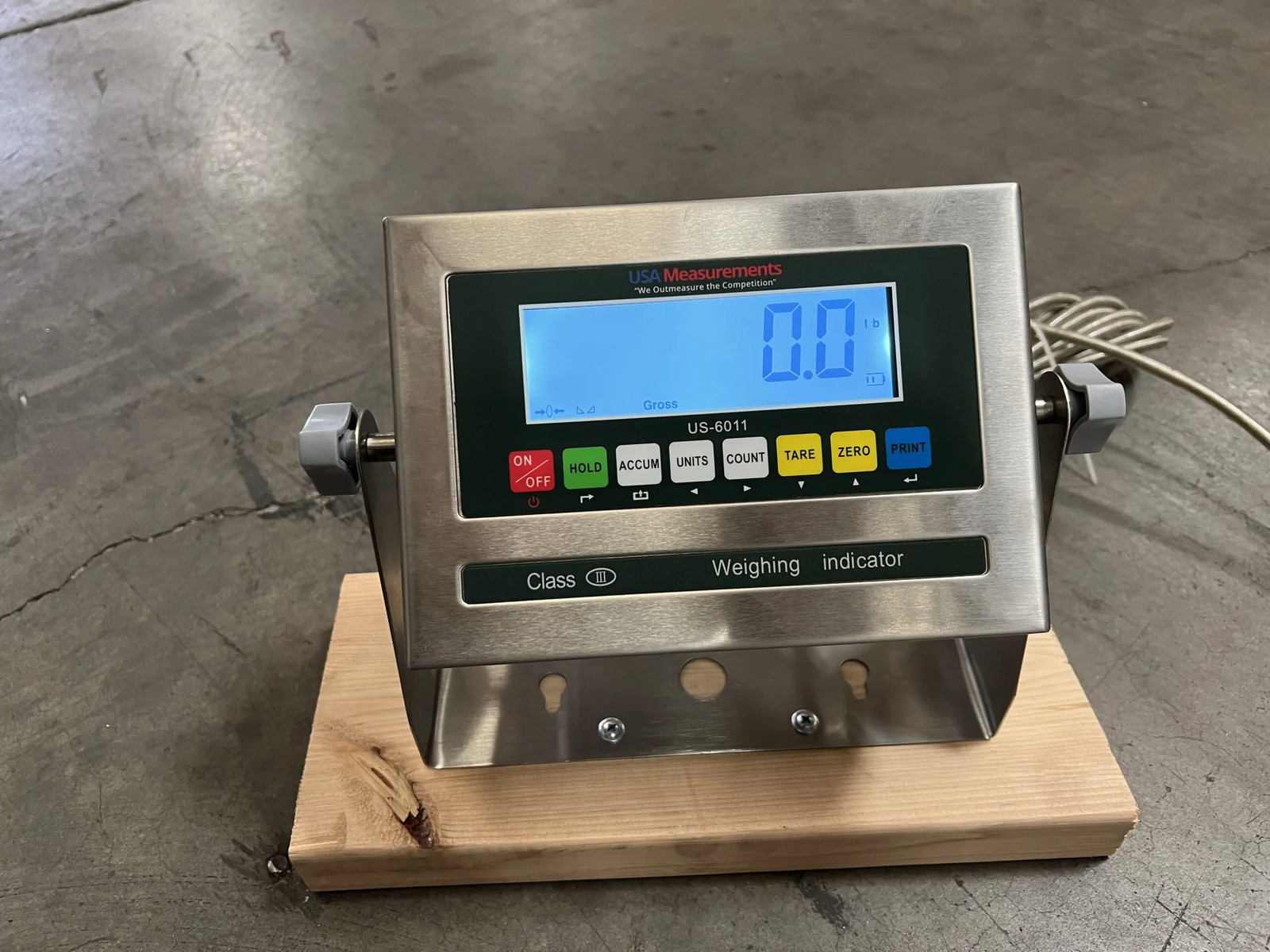 US-LD2828SS-P-NTEP «Lift-n-Go» Drum Scale (1,000 lb x 0.2 lb)