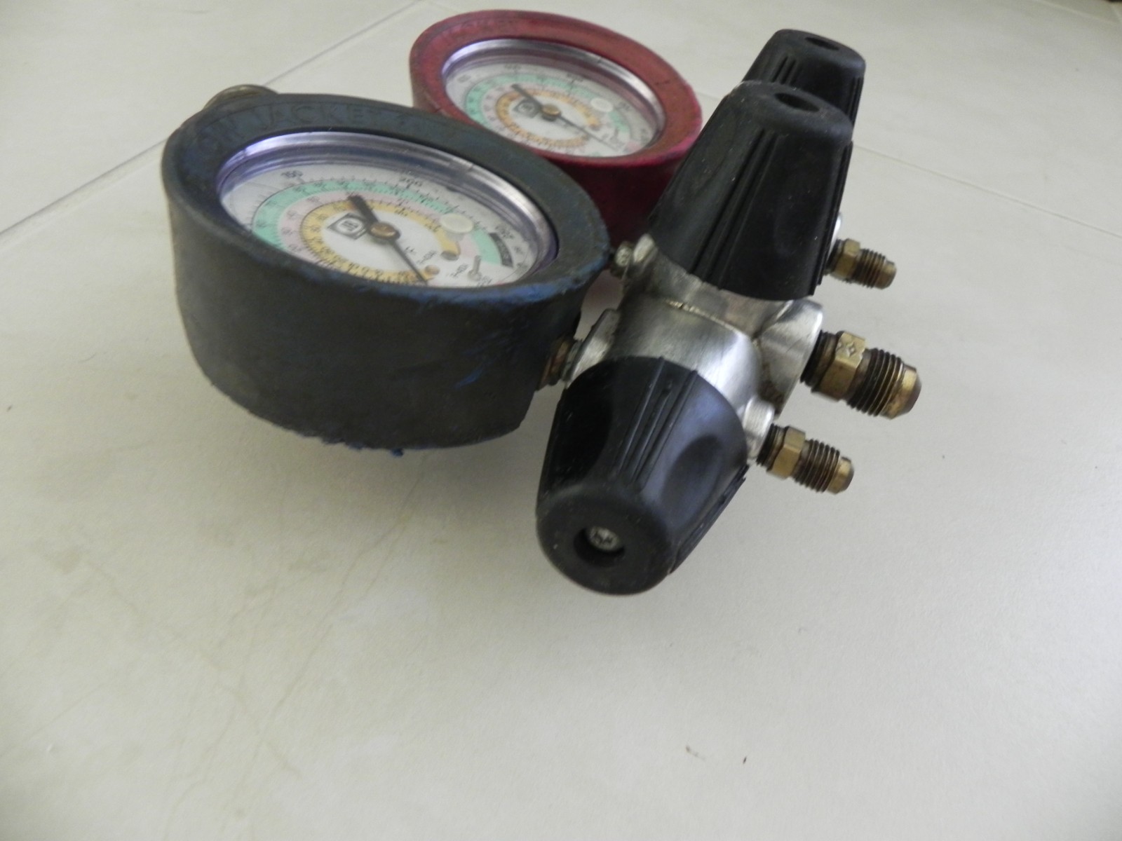 JB Industries Zeppelin Aluminum Manifold Gauges R-22, R-404A, and R-410A Tested