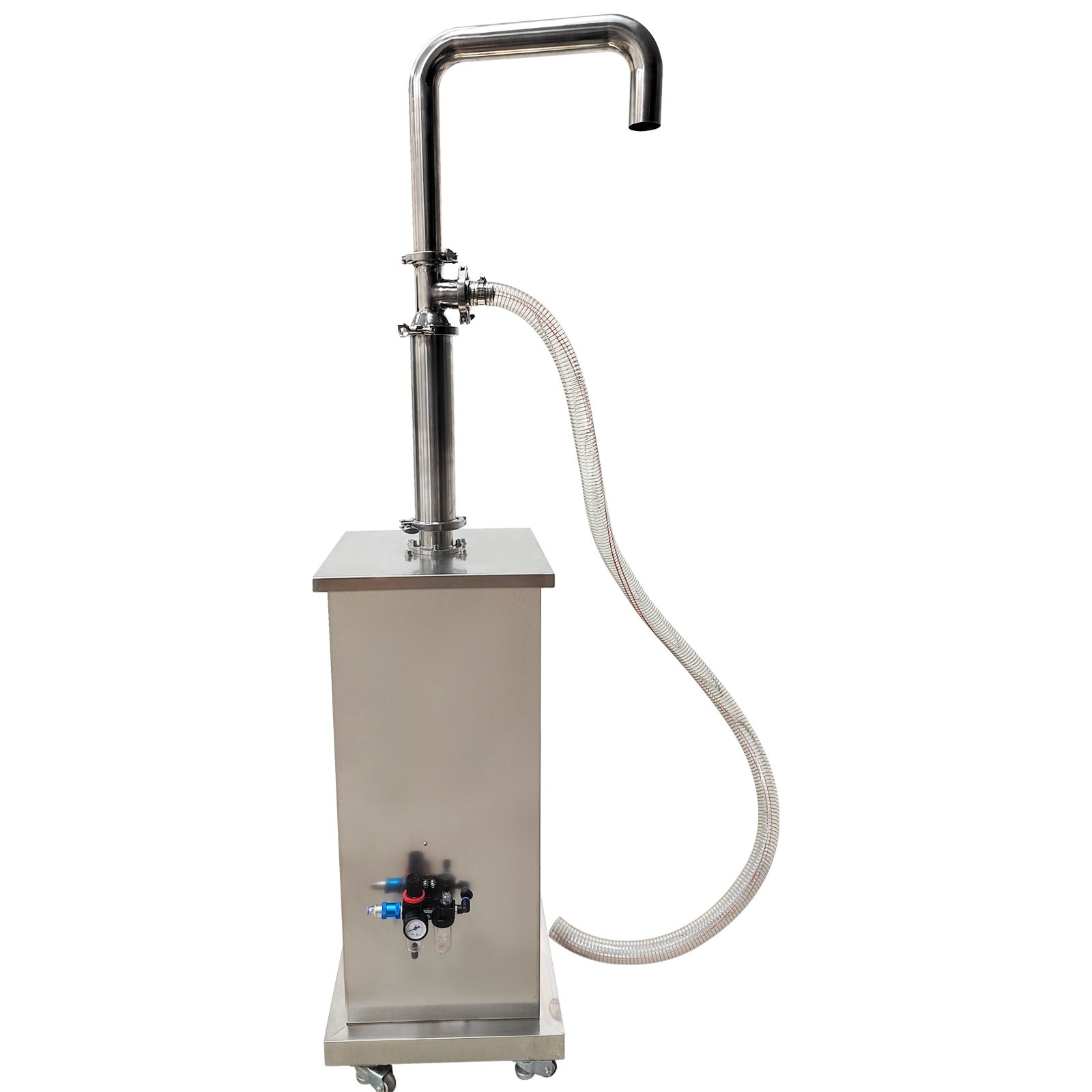 Stainless Pneumatic Paste Liquid Conveying Feeder Pneumatic Feeding Pump 11L