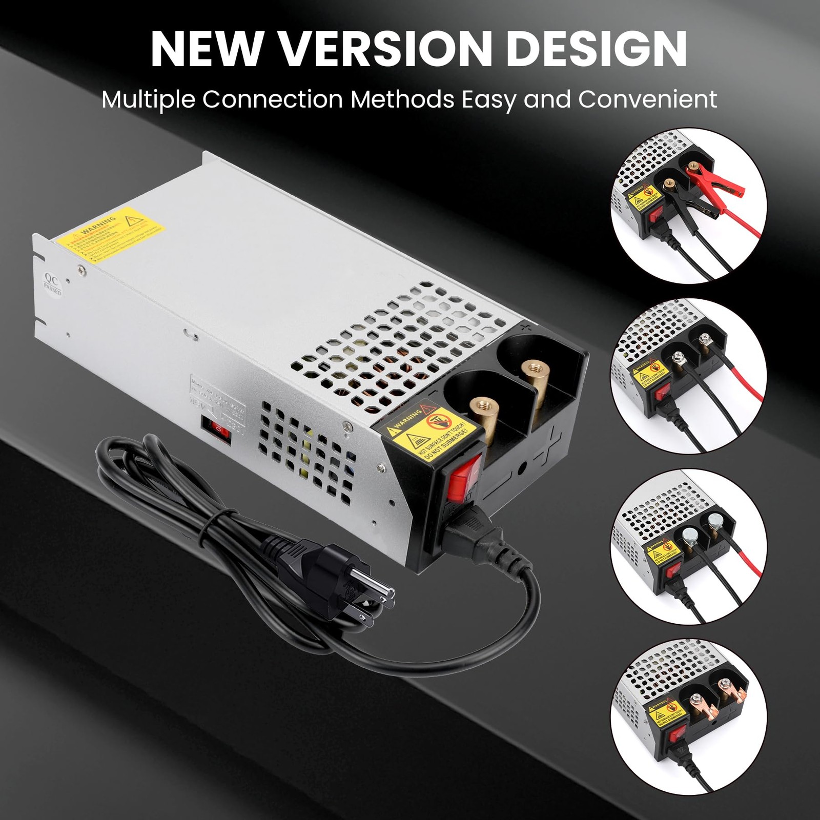 New Version 110V to 12V DC Converter 125A 1500W Power Supply, AC DC…