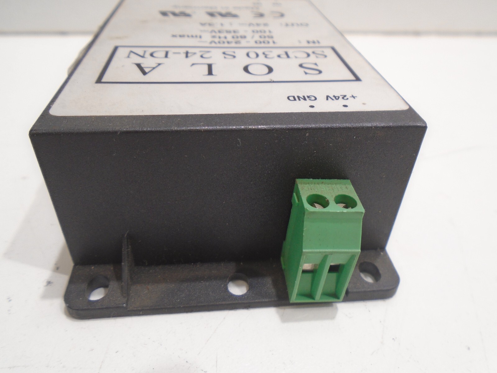 EMERSON SOLA SCP30 S 24-DN POWER SUPPLY 100/240V 50/60HZ 24V-1.3A
